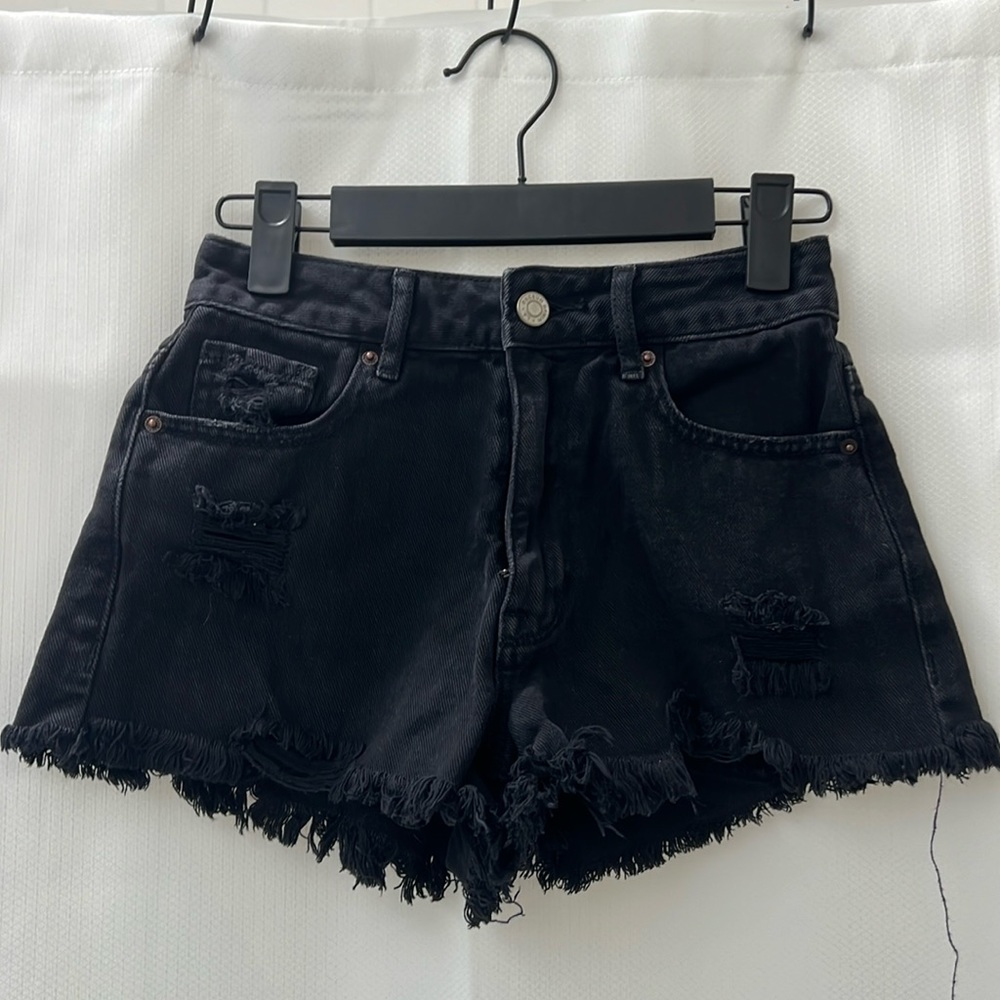 Pacsun High rise jean shorts
